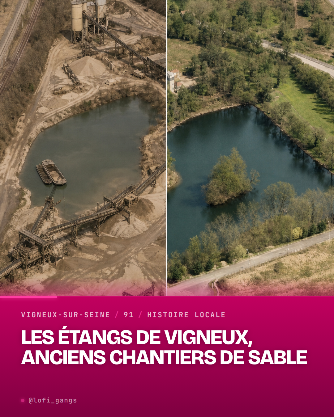 les sablières de Vigneux